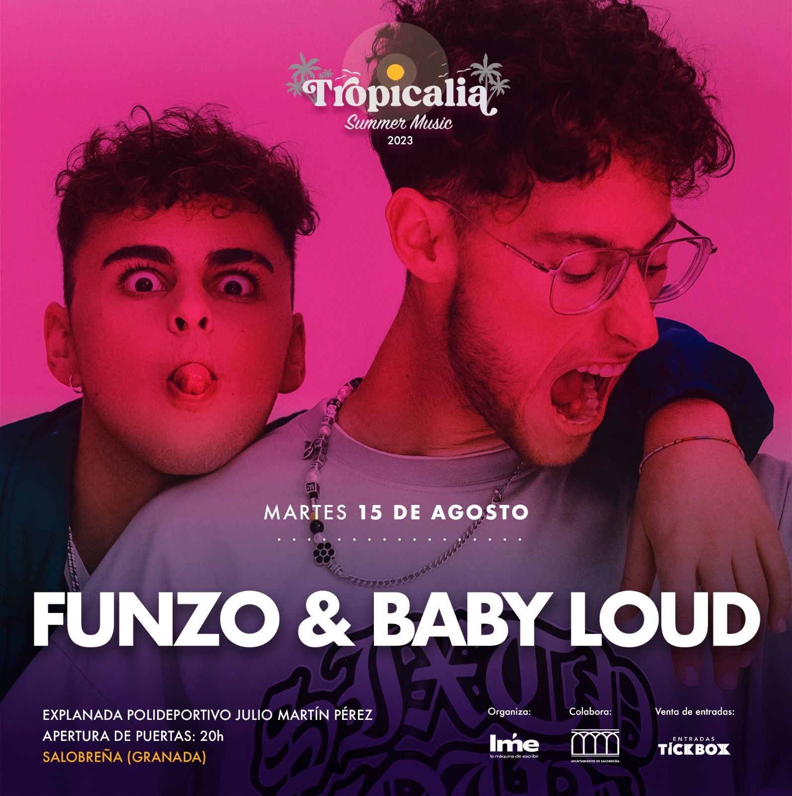 Funzo & Baby Loud, nuevos artistas confirmados para Salobrea  Tropicalia Summer Music 2023