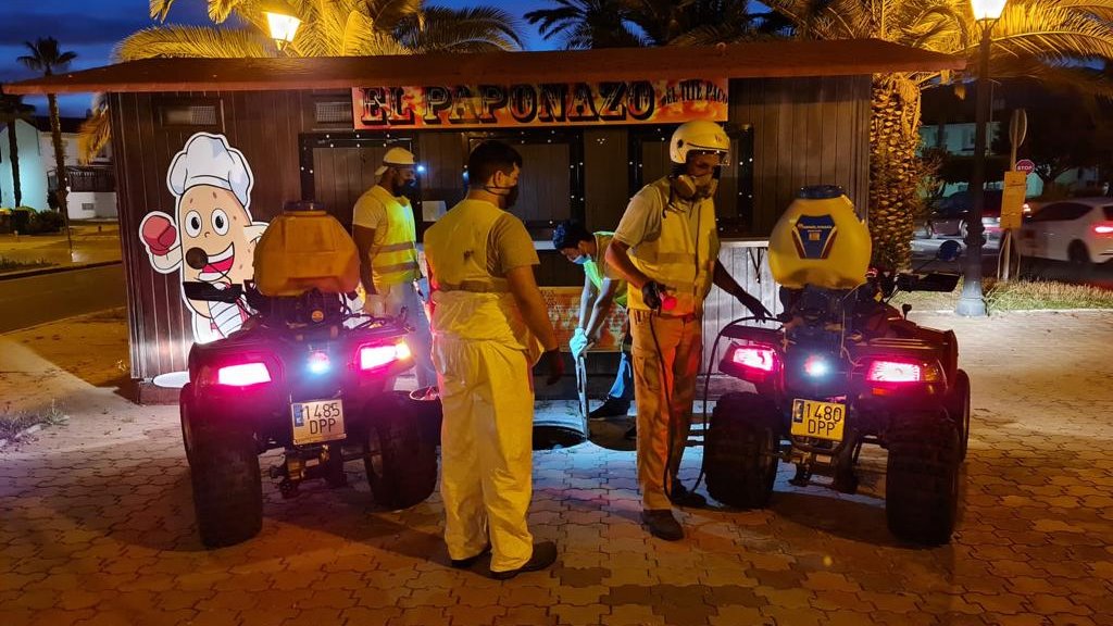 Arranca la campaa anual de control de plagas en Salobrea