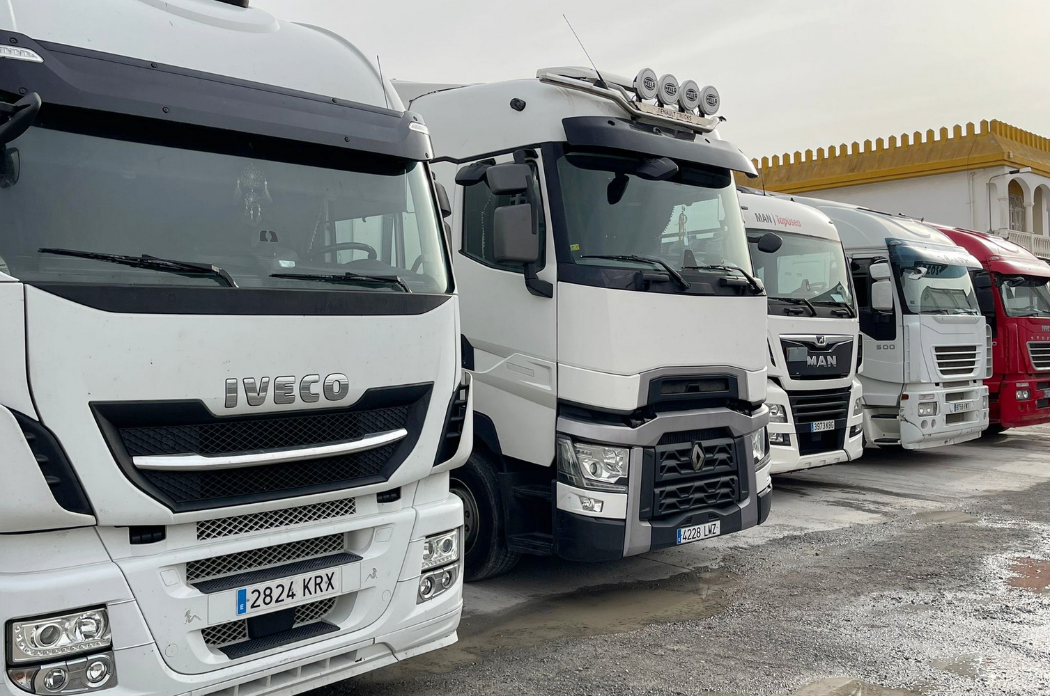 Granada se sumará a la huelga general de 24 horas del sector del transporte profesional por carretera este 18 de mayo