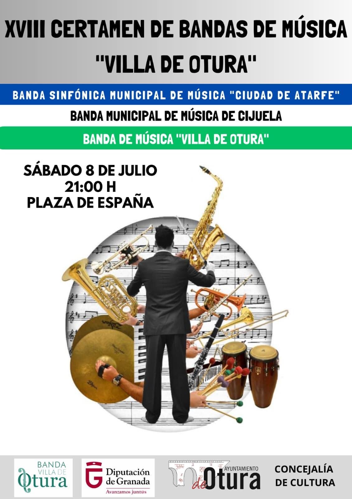 Otura celebra este sbado el XVIII Encuentro de Bandas
