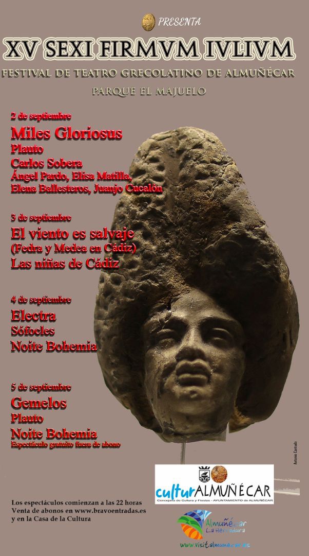 Almuñécar acogerá el XV Festival de Teatro Grecolatino Sexi Firmum Iulium del 2 al 5 de septiembre