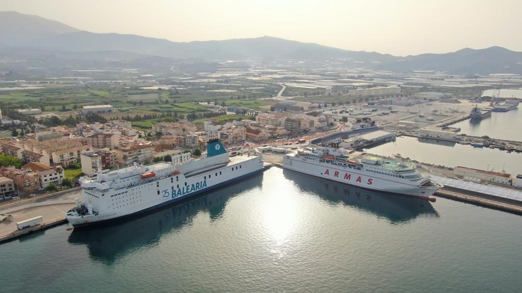 La subida del tráfico de mercancía rodada con el norte de África llevará al Puerto de Motril a invertir en nuevas rutas comerciales e incrementar las rotaciones 