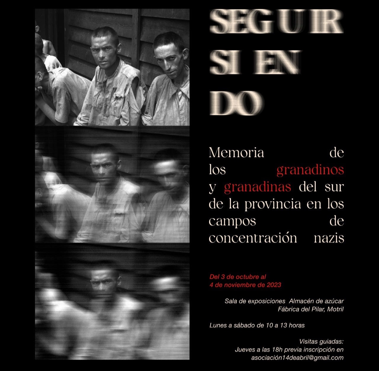 Motril abrirá una muestra sobre los granadinos del sur de la provincia en los campos de concentración nazis del 3 de octubre al 4 de noviembre