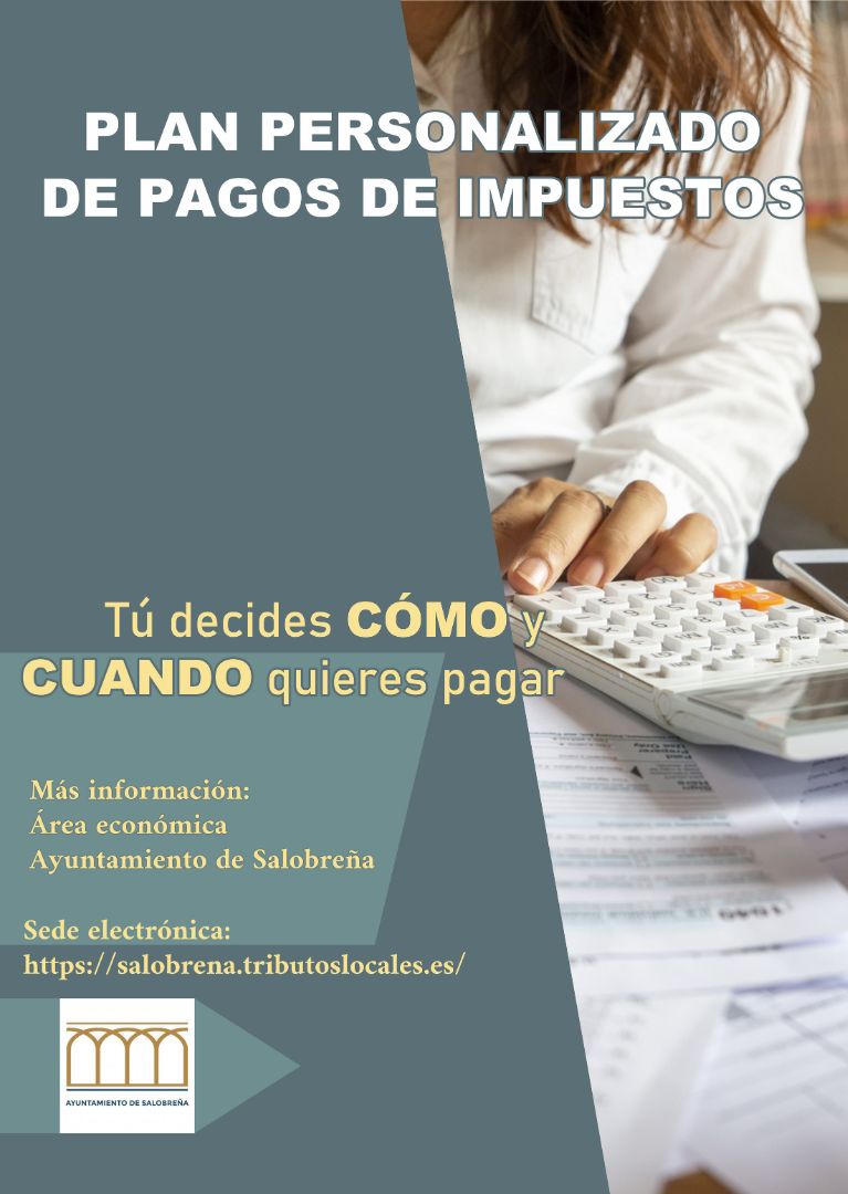 Salobreña pone en marcha un Plan Personalizado de Pagos con el fin de hacer más fácil a los vecinos la gestión de sus impuestos