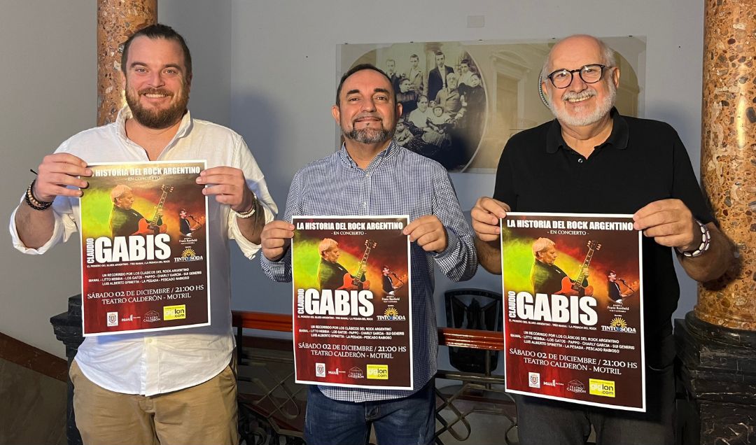 'La Historia del rock argentino’ llega a Motril en concierto el próximo 2 de diciembre