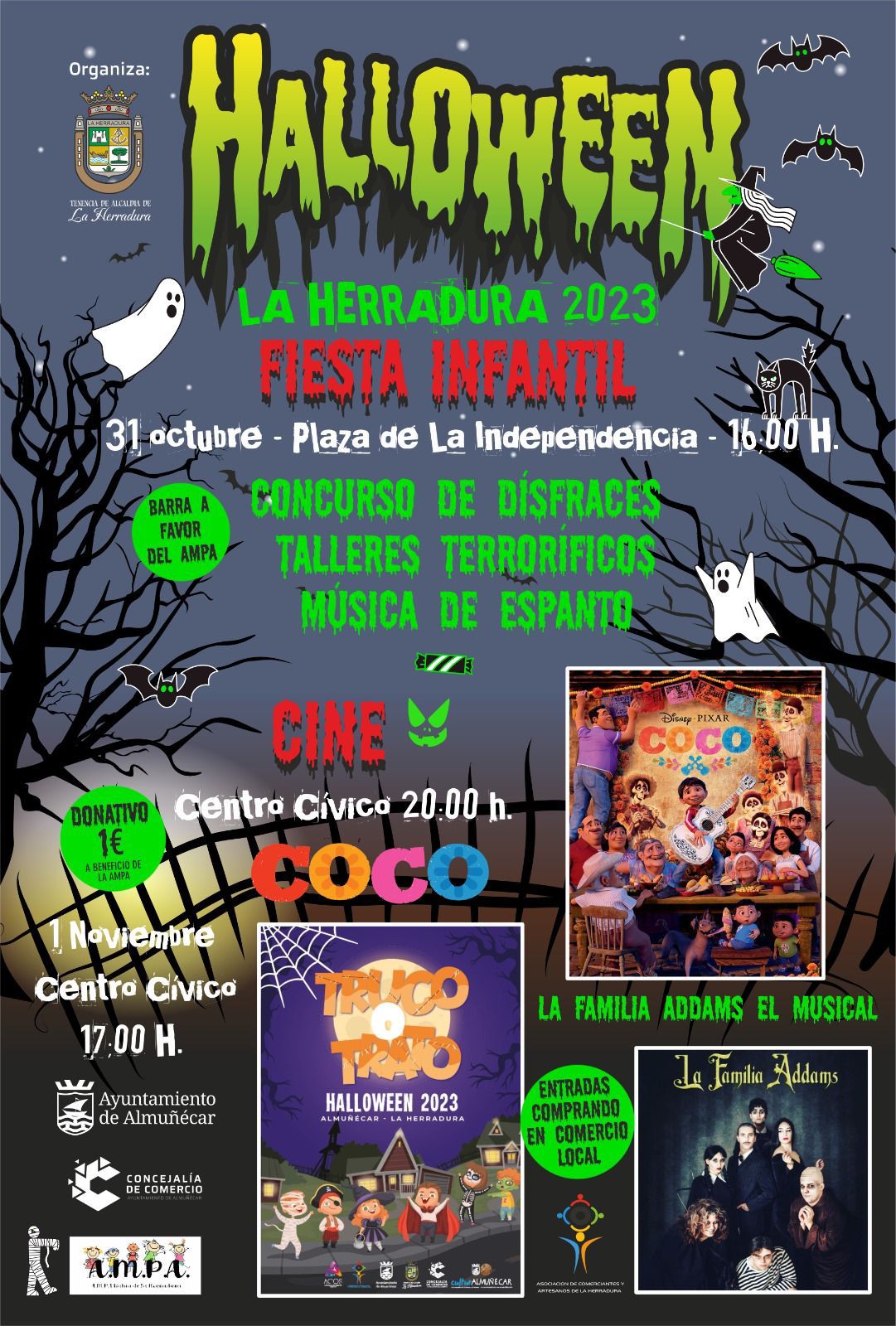 La Herradura vivir Halloween con un programa ldico-festivo para toda la familia
