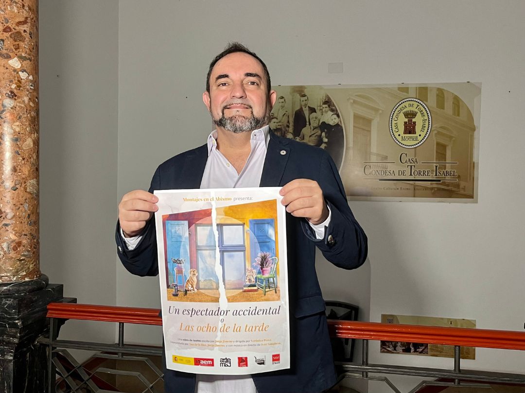 La comedia musical 'Un espectador accidental o Las ocho de la tarde' abrir la temporada cultural 2023/2024 en Motril el 4 de noviembre
