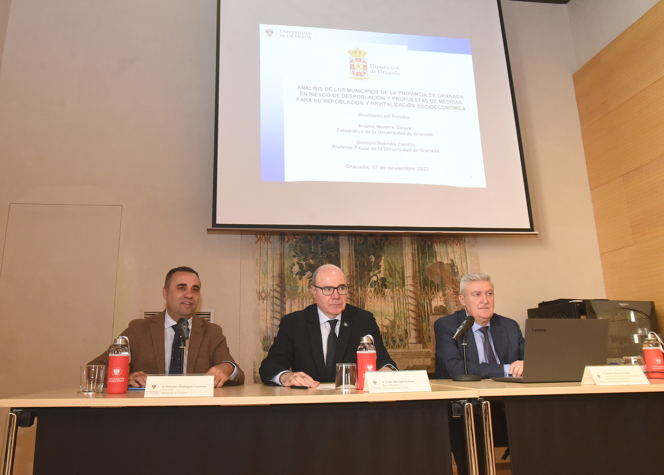 Diputación y UGR dan a conocer los resultados de un estudio sobre la realidad sociodemográfica de la provincia granadina
