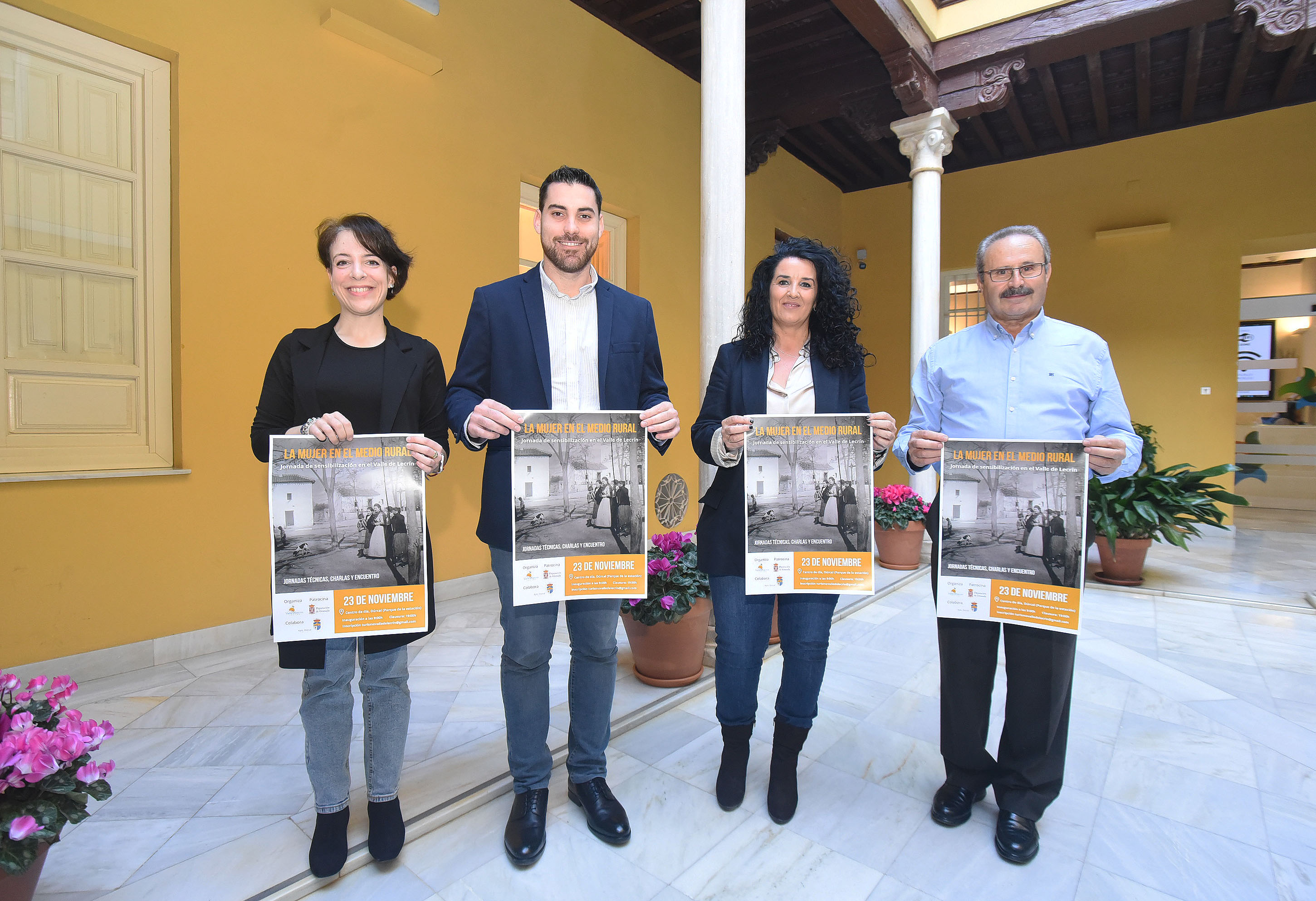 La Jornada de la Mujer en el Medio Rural del Valle de Lecrín contará con la participación de la Diputación de Granada el 23 de noviembre
