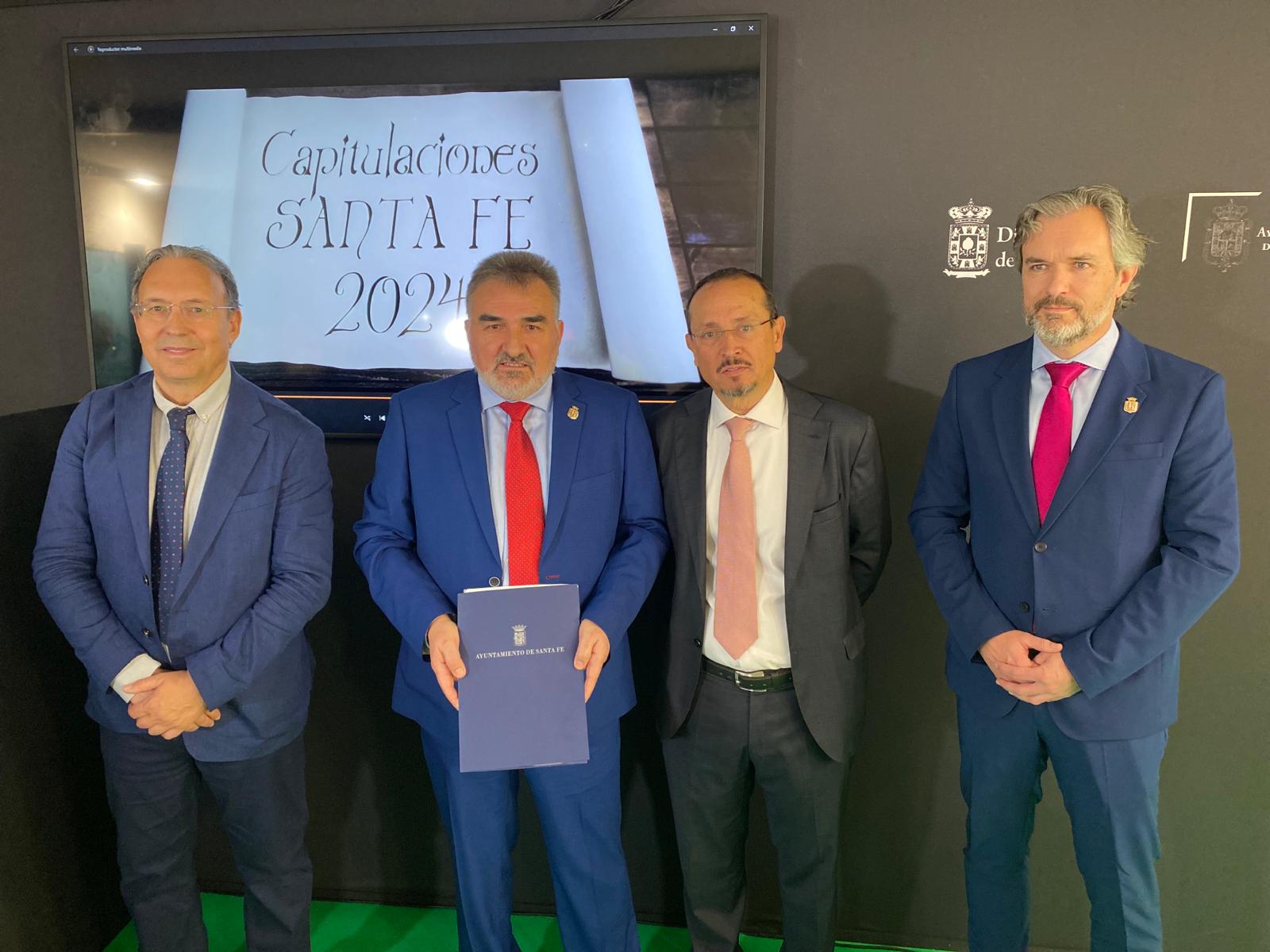 La Junta alienta a Santa Fe a que solicite la declaración de Interés Turístico Nacional para la fiesta de las Capitulaciones