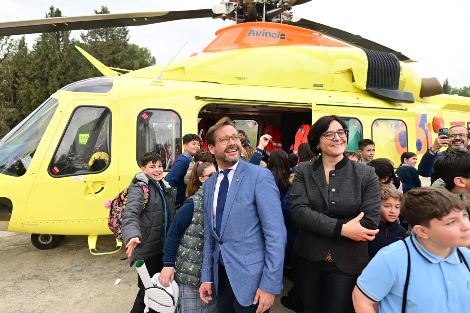 El Día Europeo del 112 se celebra en Granada con una jornada de puertas abiertas dirigida a 200