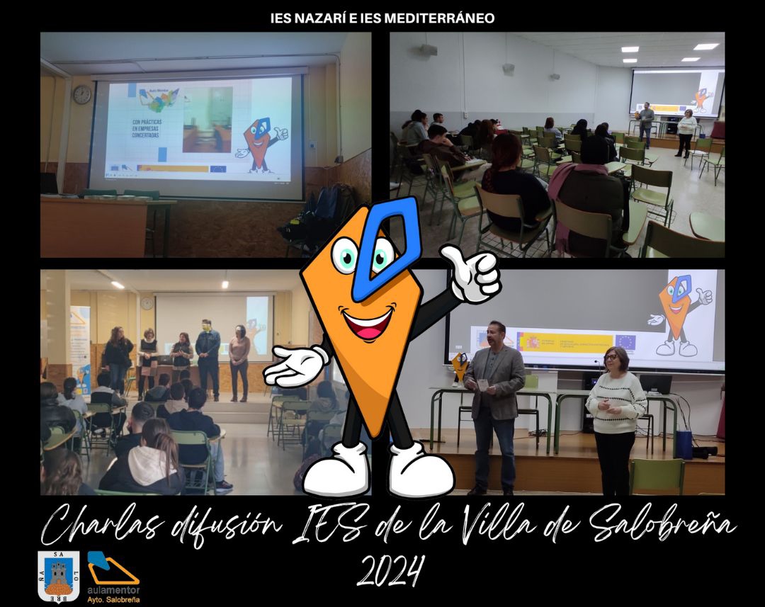 Los institutos de Salobrea reciben informacin sobre la formacin del Aula Mentor a travs de diversas charlas 