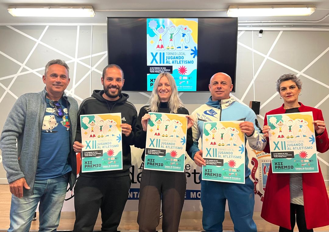 El estadio 'Emilio Hidalgo Pérez' de Motril acogerá por primera vez el XII Torneo Local Jugando al Atletismo