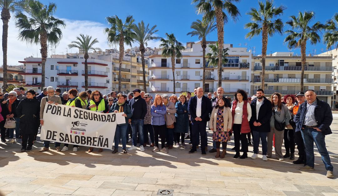 Ortega manifiesta el apoyo del Consistorio a la Plataforma por la Seguridad de Salobreña