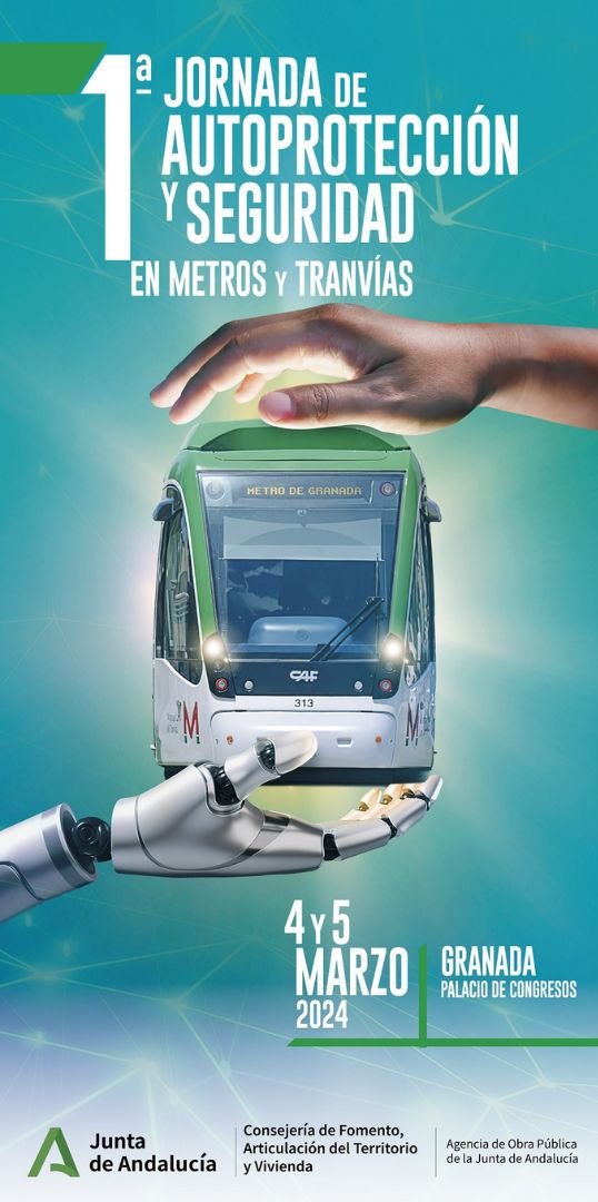 Granada celebrará las primeras Jornadas de Autoprotección y Seguridad en metros y tranvías del 4 al 5 de marzo