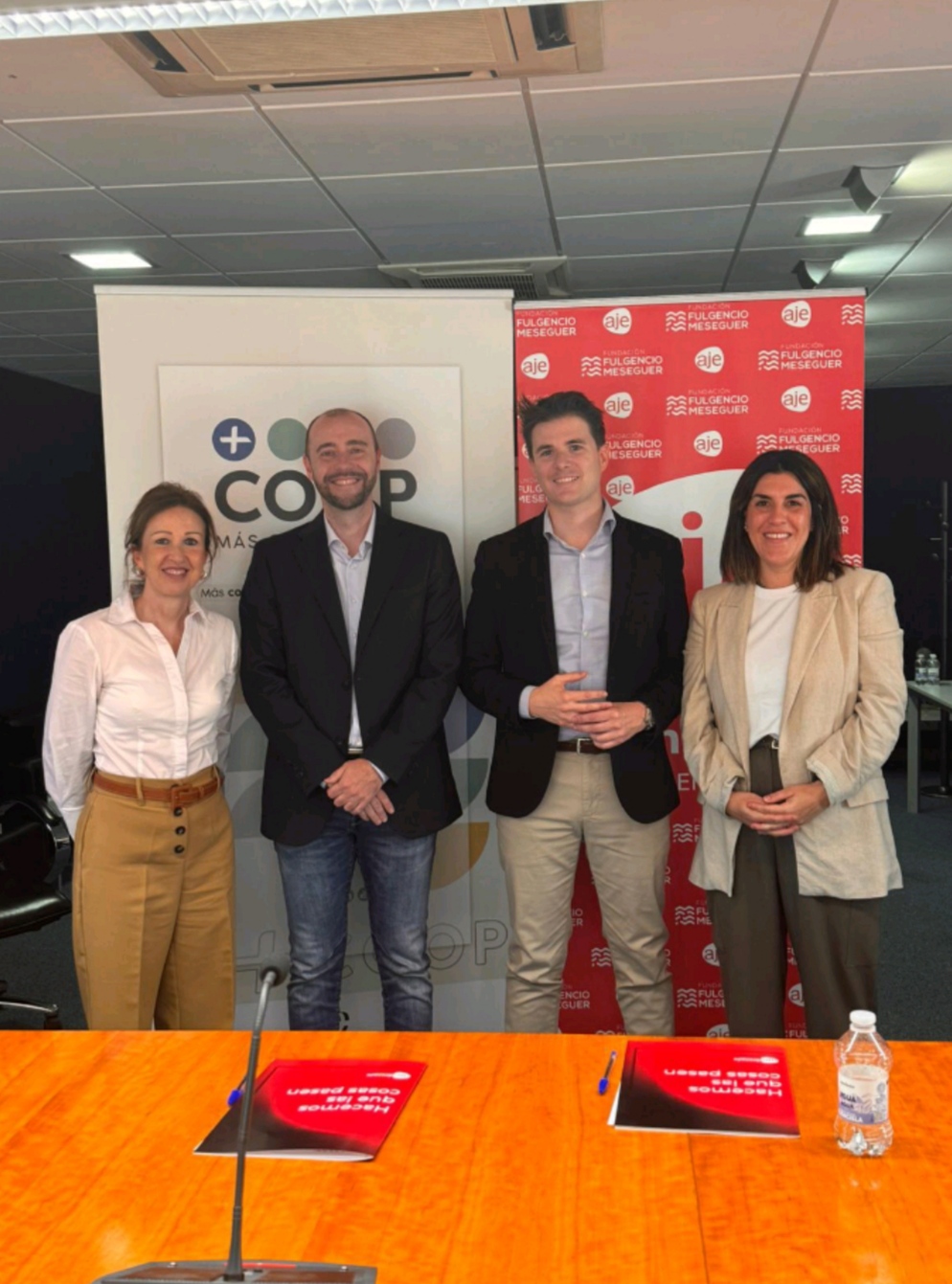 AJE y FAECTA suscriben en Granada un convenio para el fomento del emprendimiento y el cooperativismo