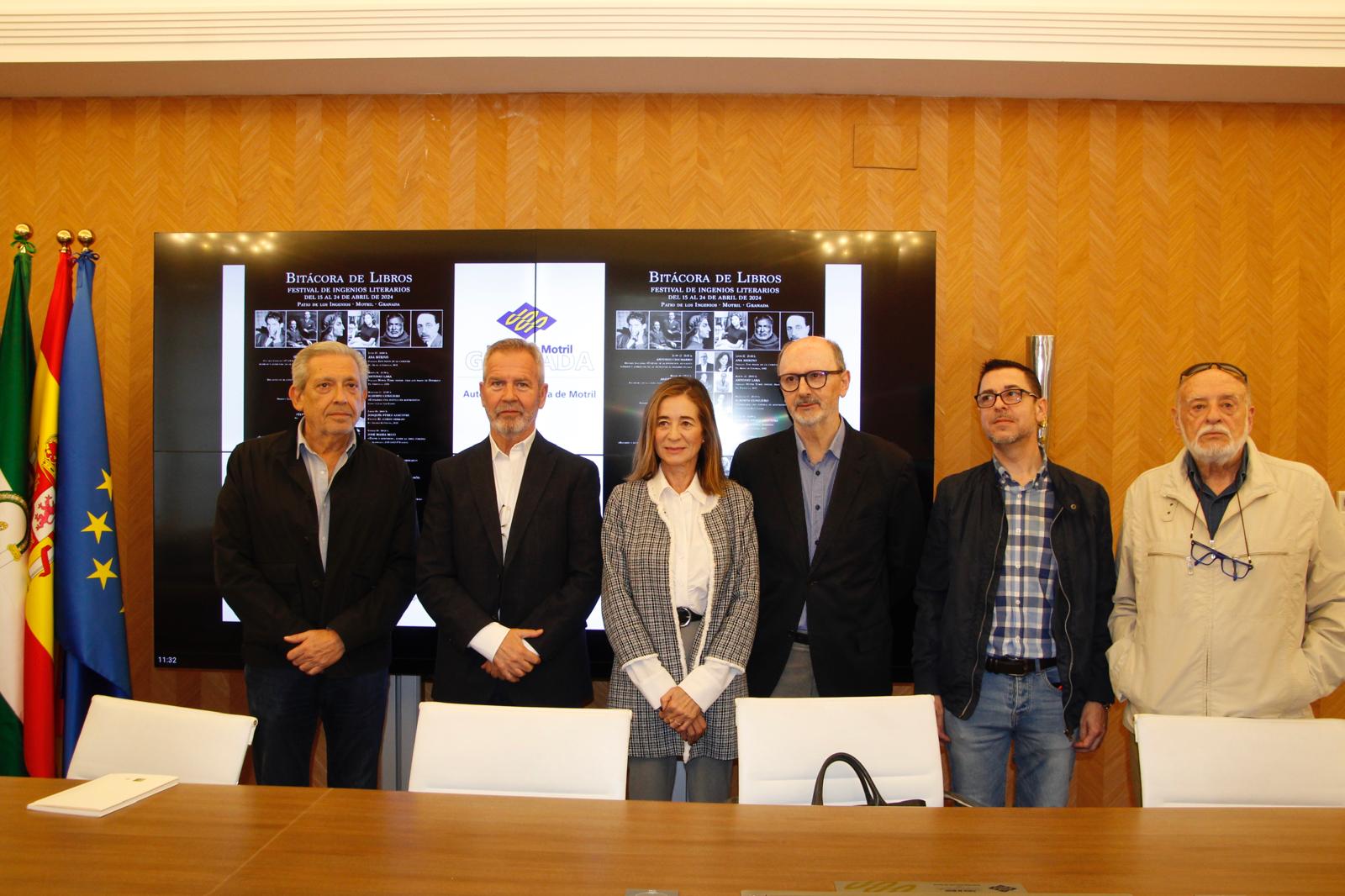 El festival de ingenios literarios 'Bitácora de Libros' se presenta en el Puerto de Motril acoge la presentación de Bitácora de Libros