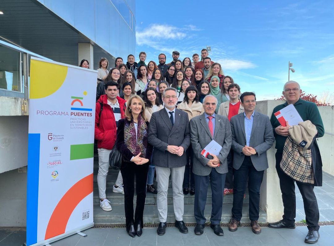 35 estudiantes de la UGT participan en la nueva edicin del programa Puentes liderado por Diputacin para promover el desarrollo de los municipios granadinos
