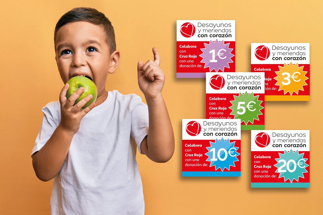 Del 5 al 11 de abril en los 9 centros de Alcampo, desayunos y meriendas para niñas y niños en situación de vulnerabilidad