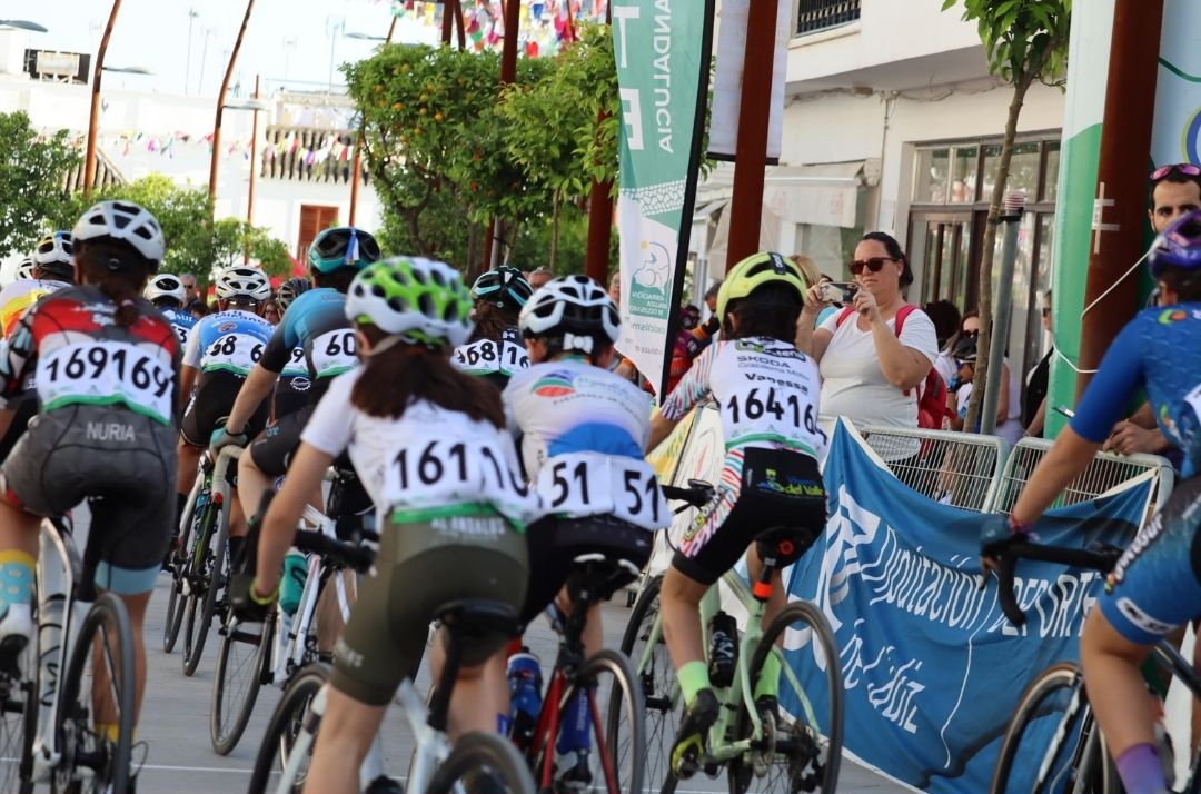 El alevín Ulises Sánchez, de la Escuela de Ciclismo Sexitana, undédimo en la segunda prueba puntuable para el CAREBA en Trebujena 
