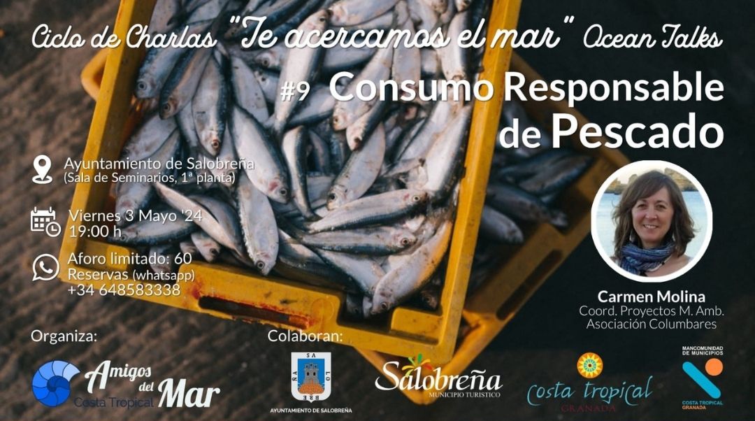La Asociación Amigos del Mar Costa Tropical llevará a Salobreña toda la información sobre el pescado local y su consumo sostenible