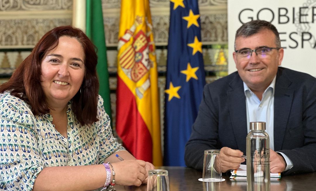 La alcaldesa de Albuñol mantiene reuniones con el subdelegado del Gobierno y el presidente de la Diputación para impulsar importantes acuerdos para el municipio