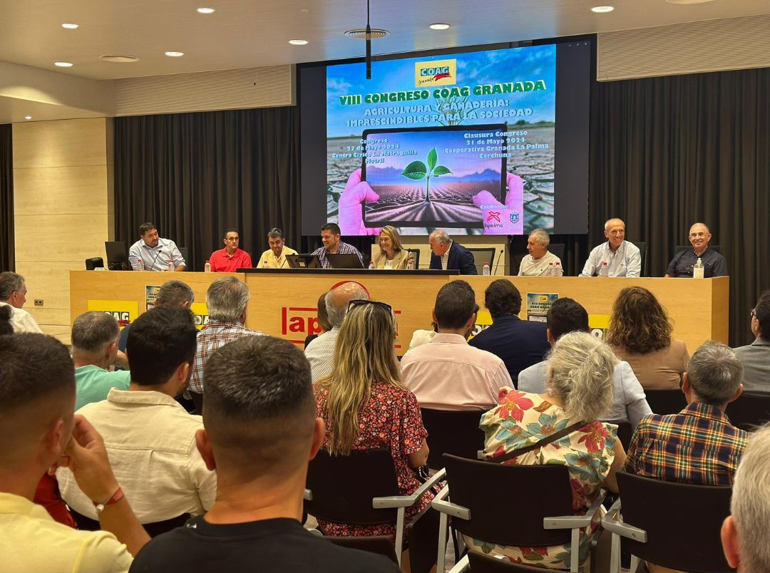Luisa García Chamorro destaca su apuesta por una agricultura moderna “con el apoyo de ganaderos y agricultores locales” en el VIII Congreso Provincial de COAG