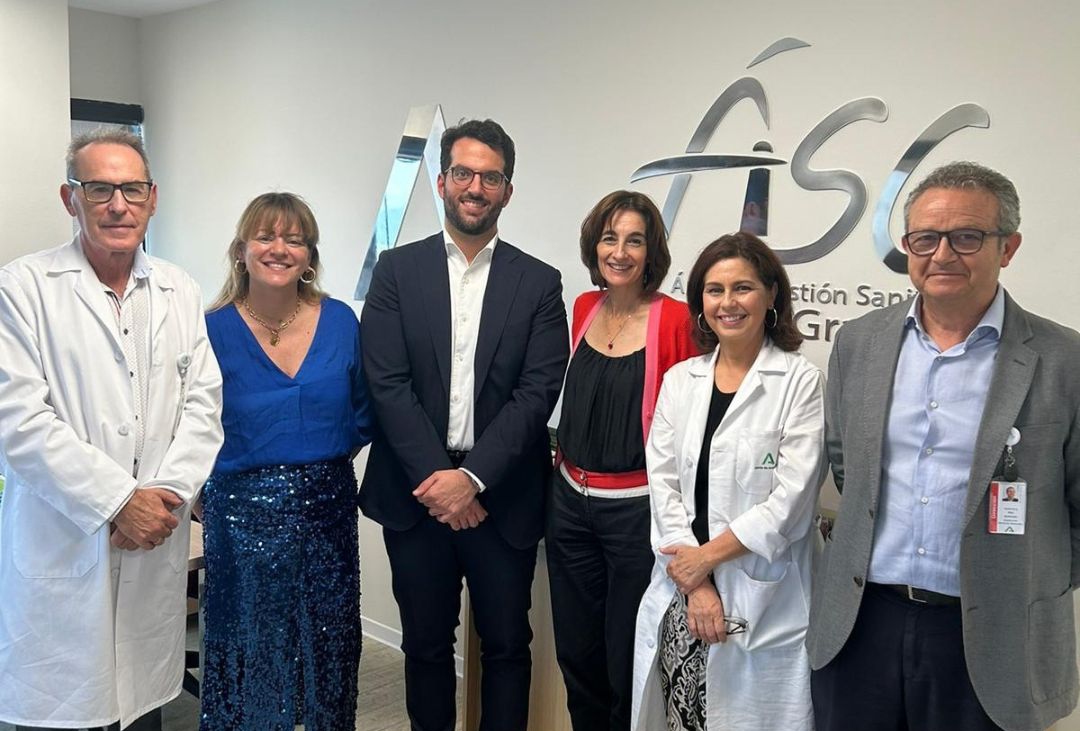 Sanitarios europeos de Italia y Portugal, de intercambio en el Área Sanitaria Sur de Granada a través del programa de intercambio HOPE 2024
