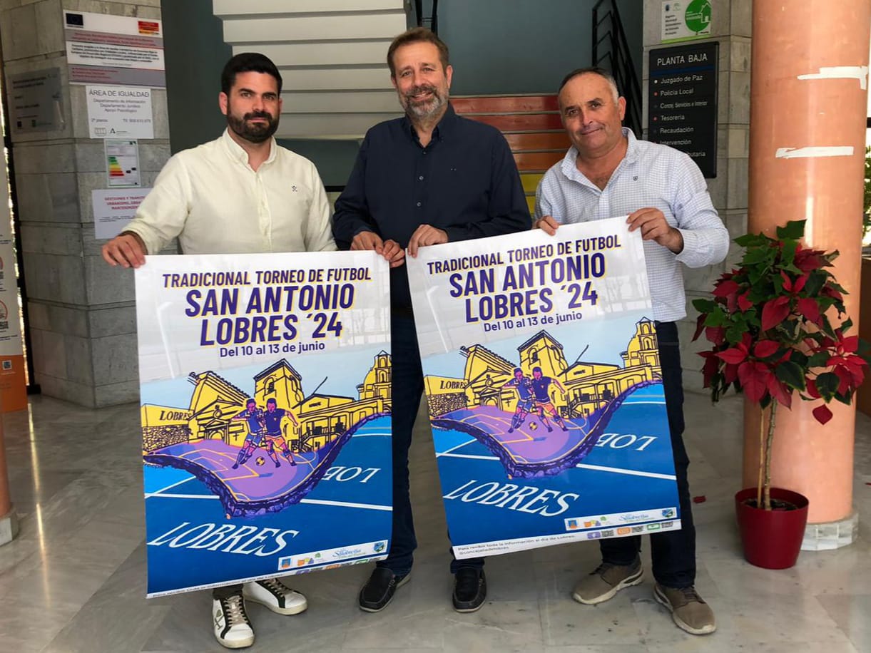 Lobres acogerá un año más el tradicional Torneo de Fútbol de San Antonio