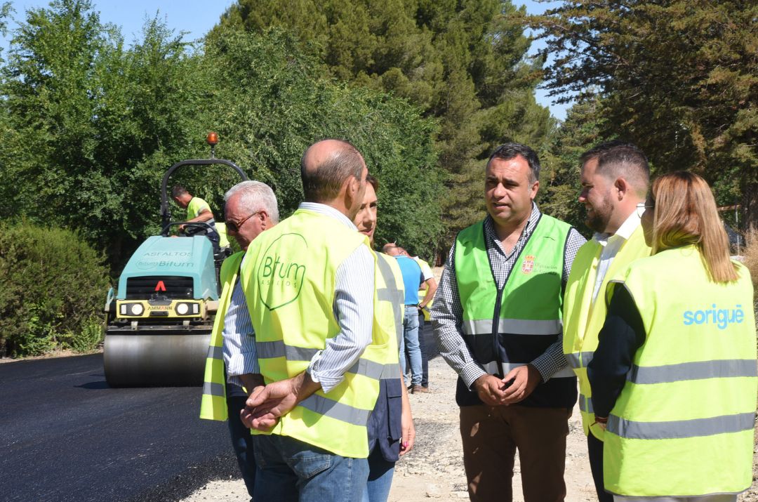 Diputación mejora la GR-4302, en el embalse de Los Bermejales, con una inversión superior a los 400.000 euros