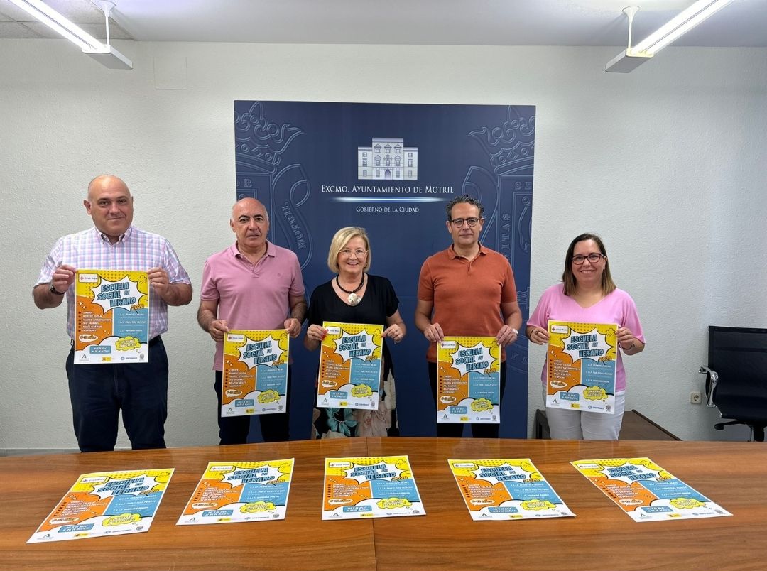 Arranca en Motril la Escuela Social de Verano con actividades educativas y de ocio para jóvenes de entre seis y doce años