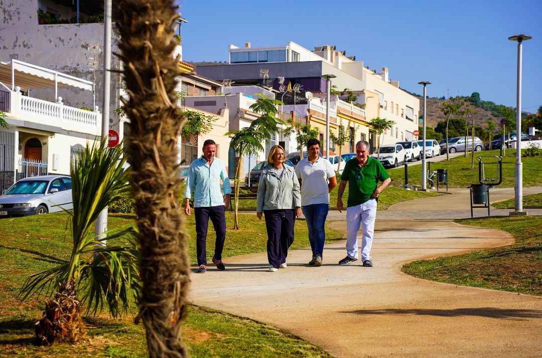 Finaliza la remodelación del parque de San Antonio realizada a través de los fondos del PFEA