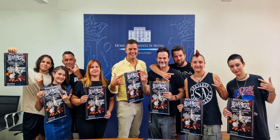 La feria de Motril acogerá el Festival Rocktrileño Heavy Metal este viernes con diversos grupos locales