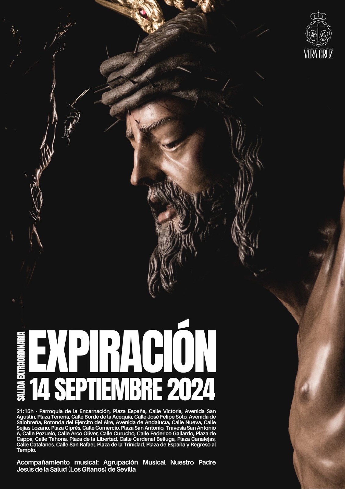 Este sbado, salida Extraordinaria del Cristo de la Expiracin de Motril con motivo de su 25 Aniversario