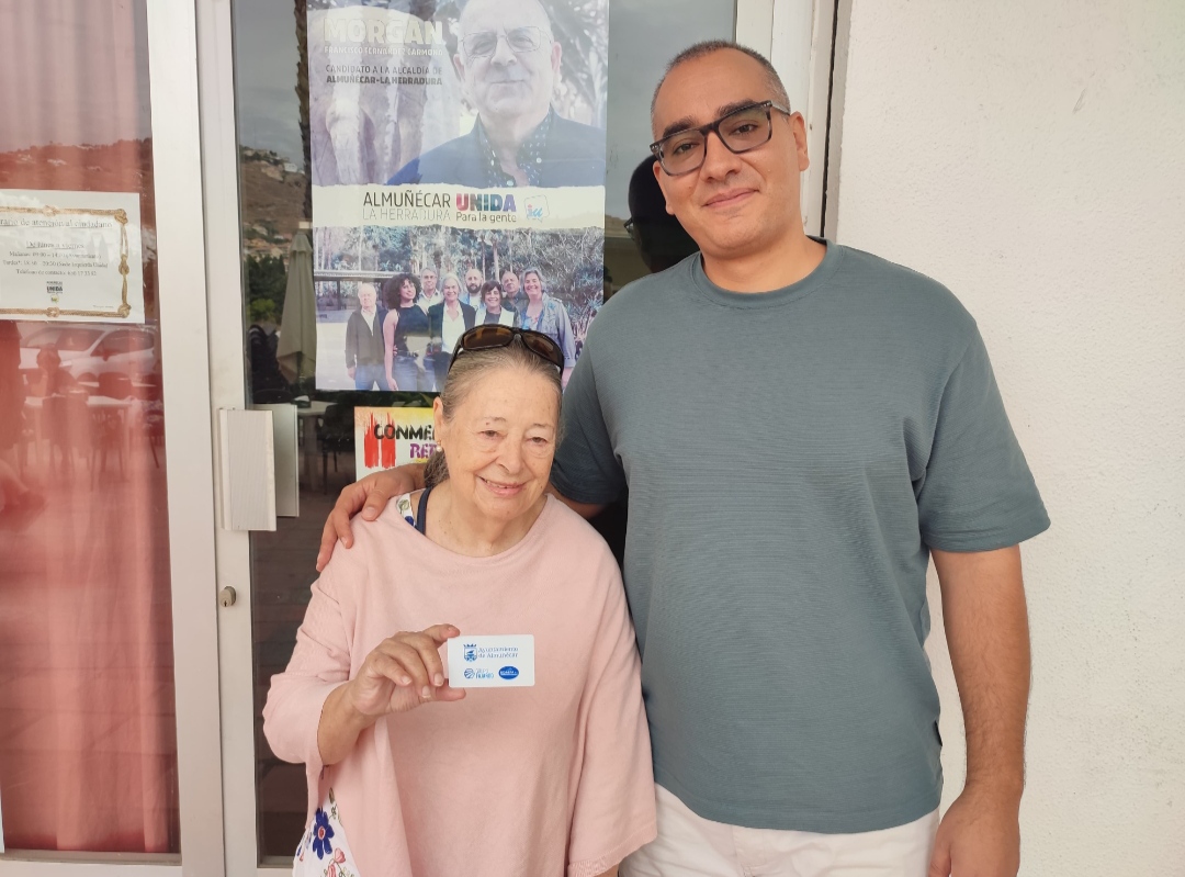 Unida para la Gente solicita al Gobierno de Almuñécar que la tarjeta M65 tenga una duración indefinida o al menos de cinco años