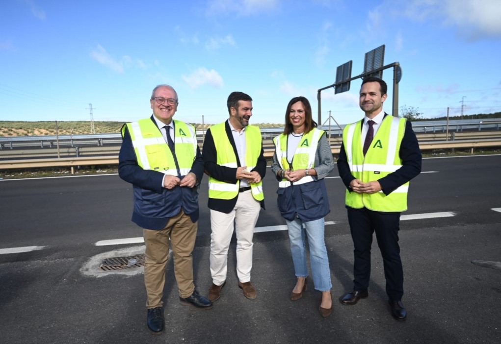 Finalizan las obras de reparacin integral del firme de 35 kilmetros de la A-92 en la provincia de Granada  