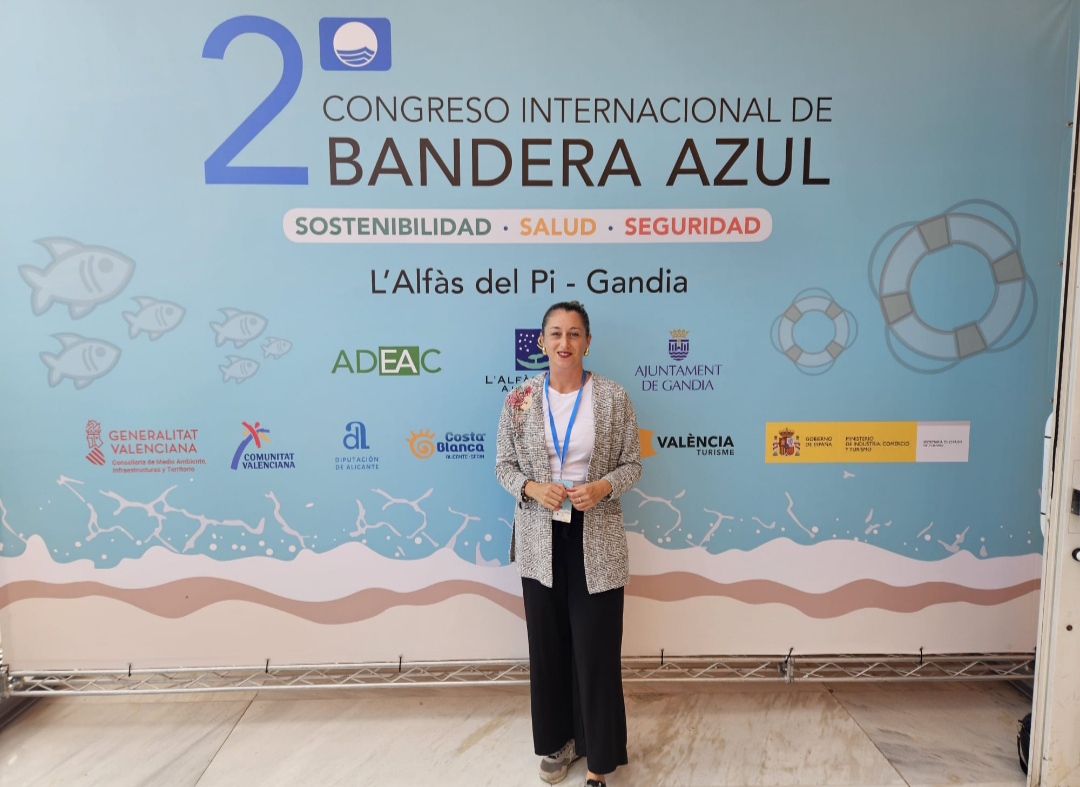 La edil sexitana de Medio Ambiente y Playas participa en el 2º Congreso Internacional Bandera Azul