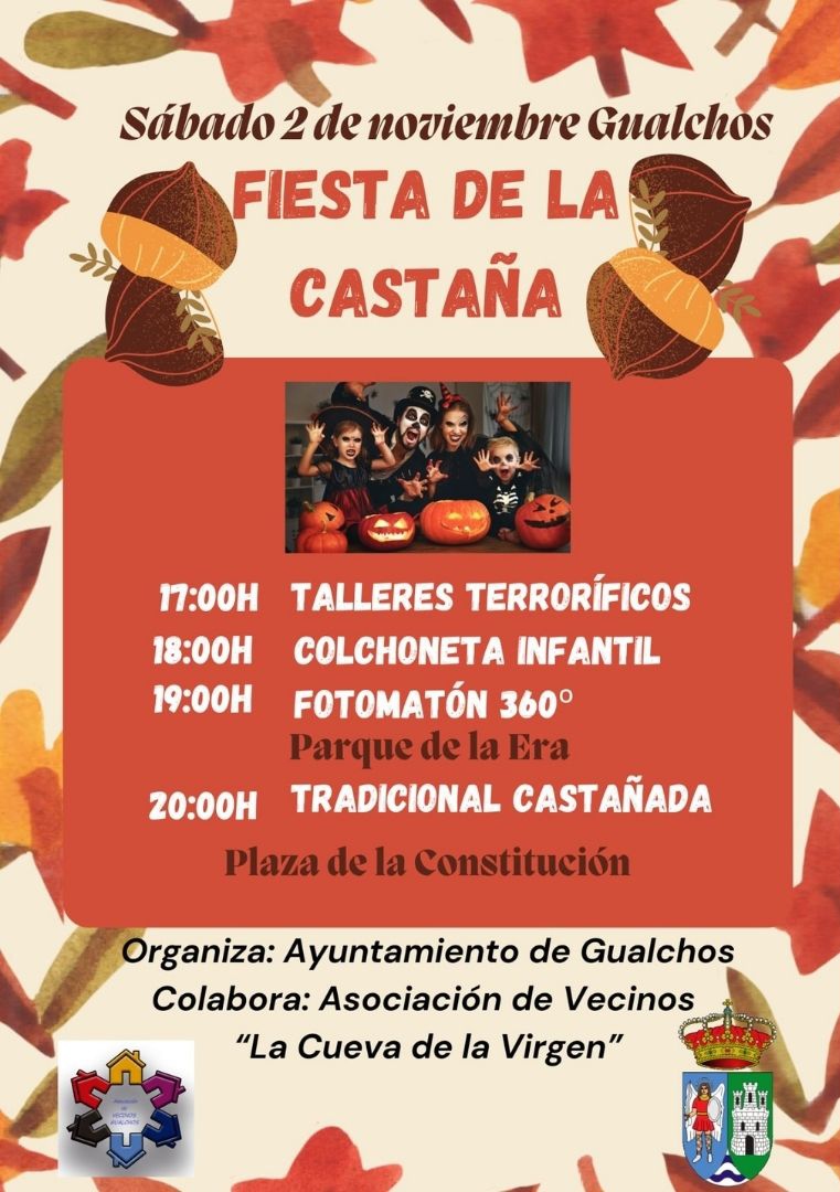 Llega a Castell de Ferro y Gualchos la tradicional Fiesta de la Castaa y Halloween 