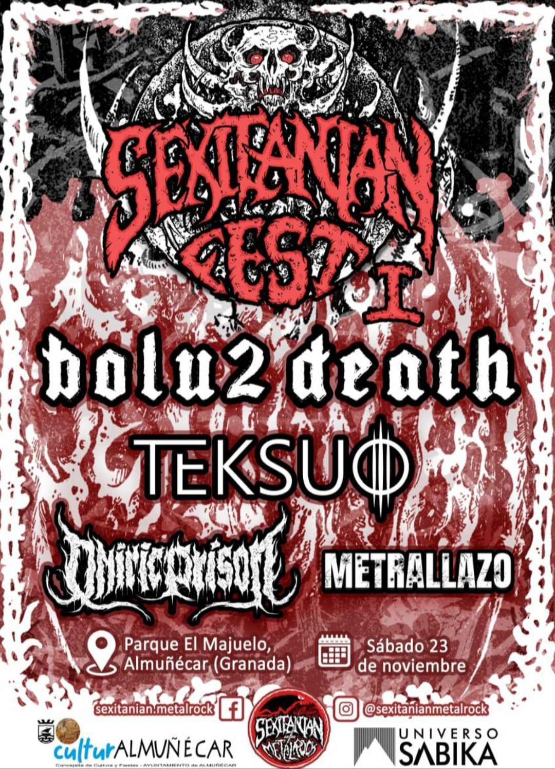 El 'I Sexitanian Fest' llega a Almuñécar el próximo 23 de noviembre