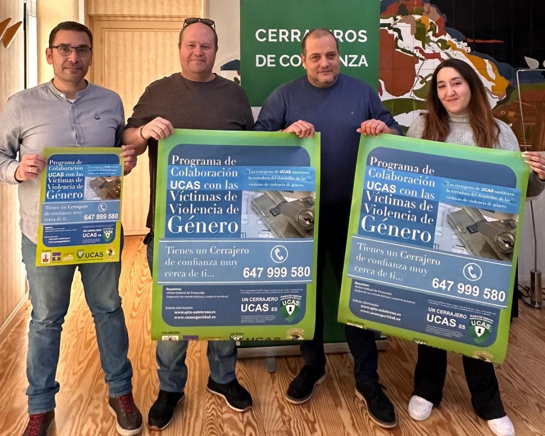 Salobrea suscribe un acuerdo con la Unin de Cerrajeros Andaluces de Seguridad para el cambio gratuito de las cerraduras de domicilios a vctimas de violencia de gnero