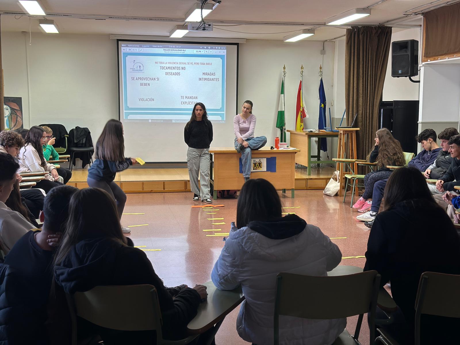 El IAJ organiza talleres en 15 institutos de la provincia con motivo del Da de la Lucha contra el SIDA