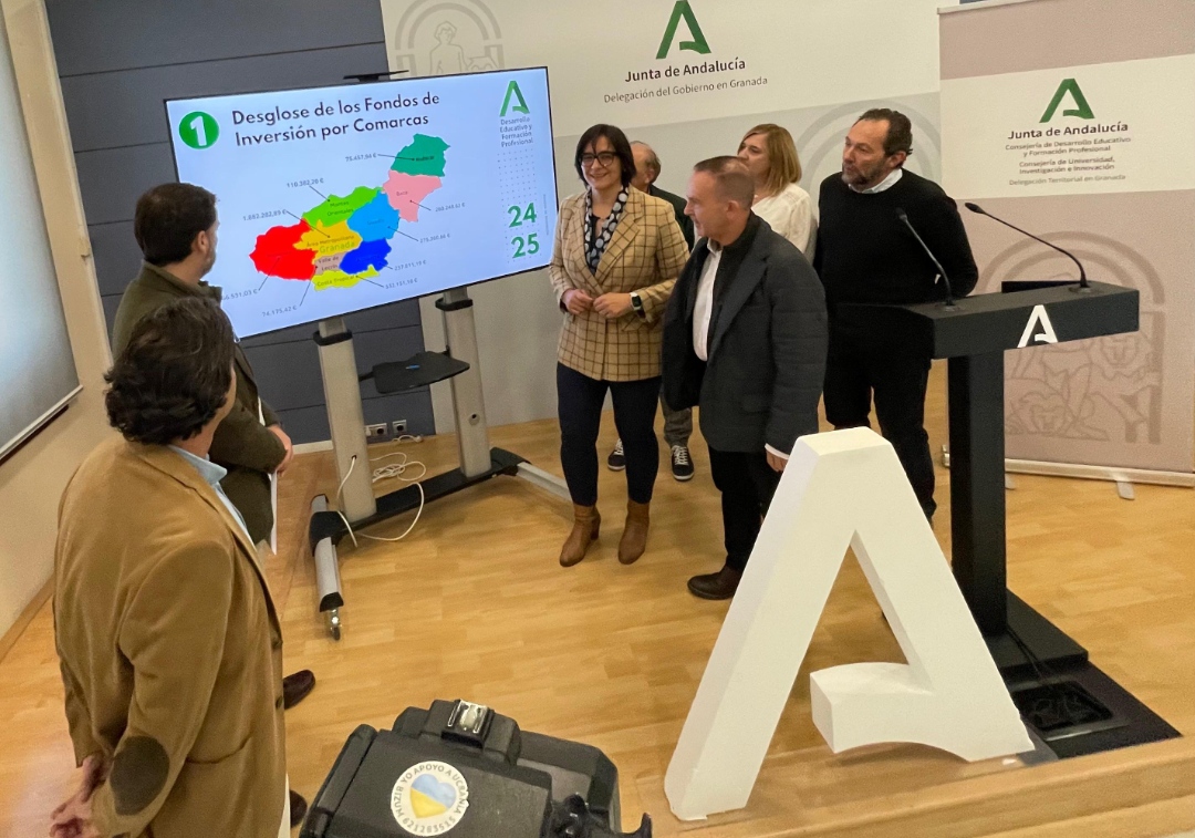 La Junta invierte 4,7 millones en la mejora de las infraestructuras y calidad de los servicios de 500 centros educativos granadinos