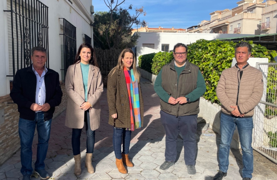 Mancomunidad concluye las obras de renovación de redes hidráulicas de la calle Las Flores en Castell de Ferro