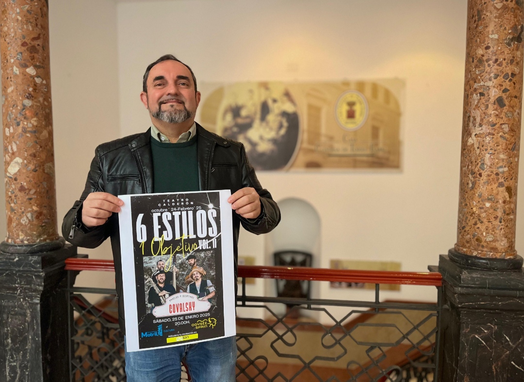 Covalsky lleva al Teatro Calderón este sábado 'Anhelos y desatinos' dentro del Festival ‘6 estilos 1 objetivo’ Vol. II