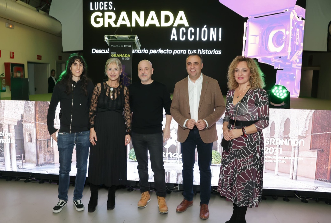Sergio de la Puente y Mayte Cabrera, nominados a los Goya, en el encuentro Granada de Cine en Fitur