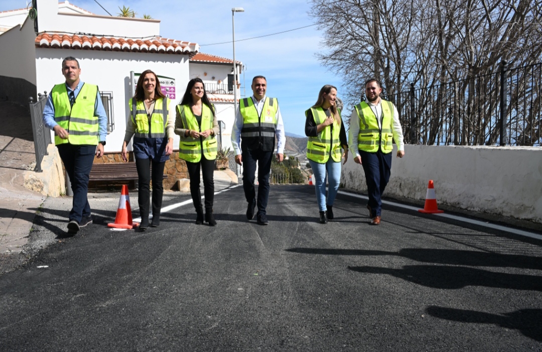 Finalizan las obras de mejora de un tramo de la carretera GR-5209 entre Motril y Castell de Ferro con una inversión de 352.000 euros