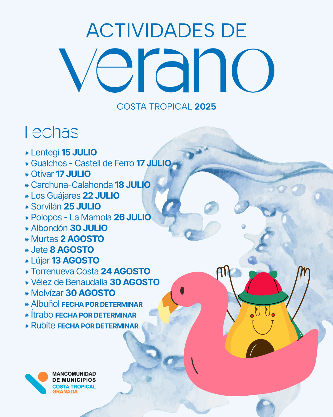 Mancomunidad programa un Verano divertido en los municipios de la Costa Tropical