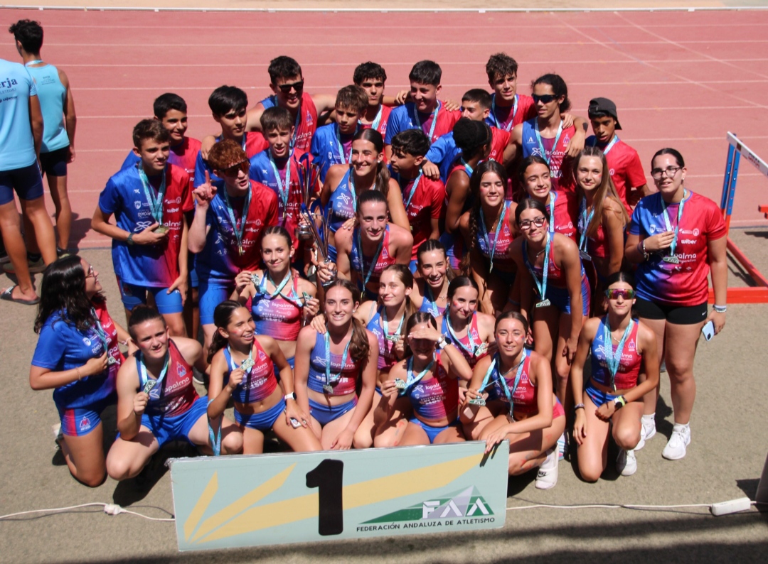 Los equipos masculino y femenino del Club DelSur se proclaman campeones en el Campeonato de Andalucía Sub 16 por Clubes