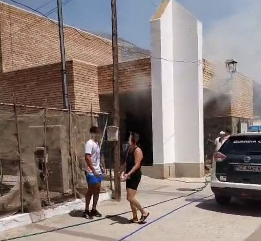 La alcaldesa de Albuñol condena enérgicamente los daños ocurridos en la iglesia de Santiago Apóstol de El Pozuelo