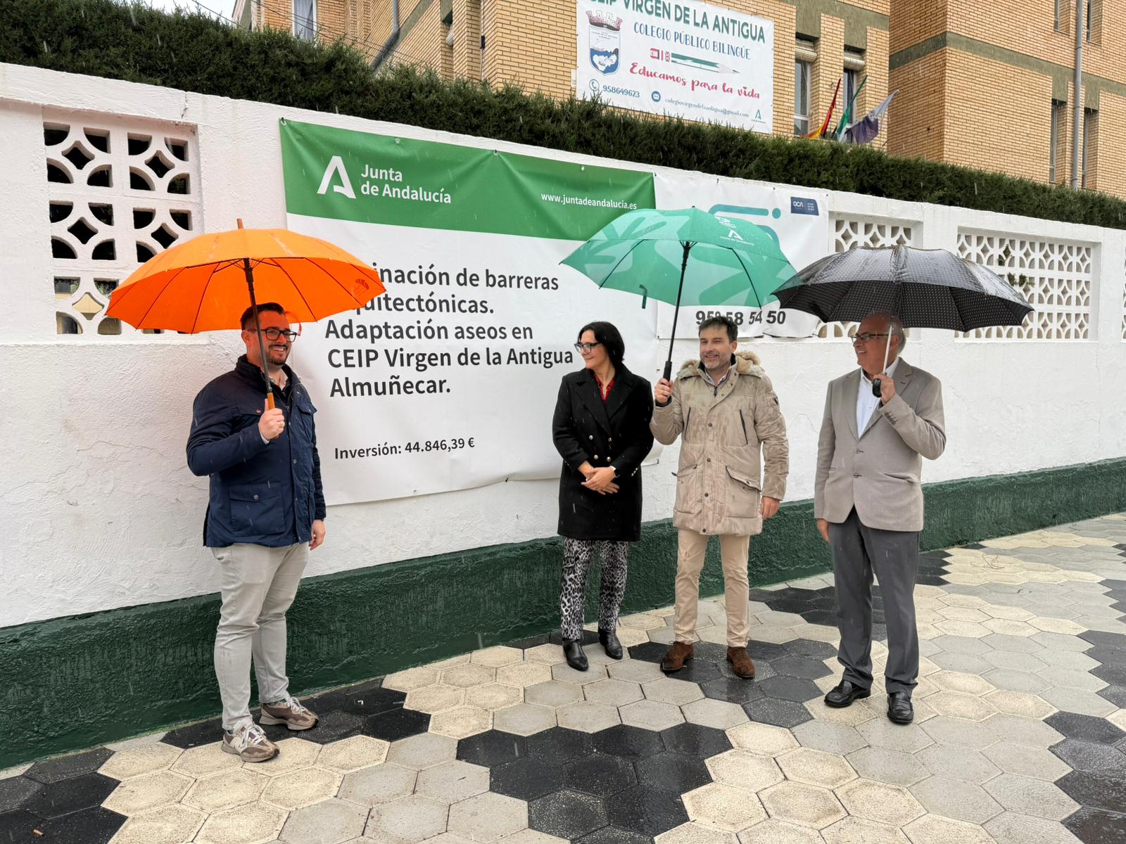 La Junta invierte ms de 2,2 millones en los centros educativos de Almucar